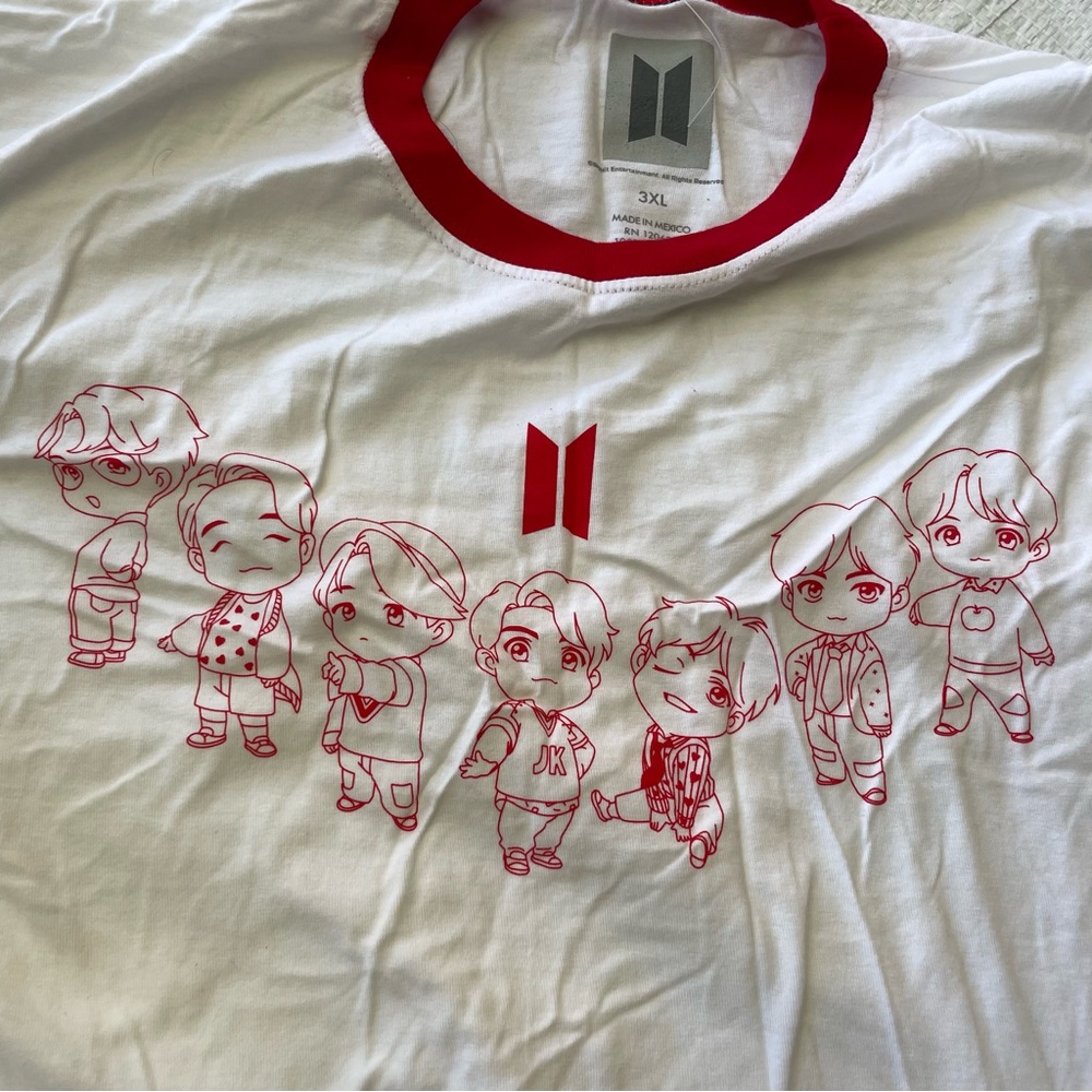 BTS Plus Size Merch Tshirt